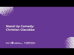 CIFP 2024 – Stand Up Comedy with Christian Giacobbe