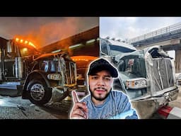 Relaxing Day of Trucking Gone Wrong *Drunk Driver Hits Semi Truck*