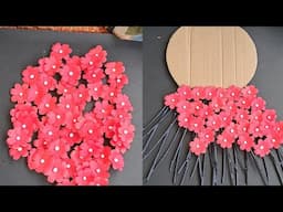 Amazing Paper flower Home Decor craft ideas | DIY Paper flower wall Hanging ideas | DIY Room decor