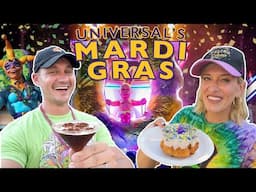 The BEST Of Universal Orlando’s Mardi Gras | Snacks, Drinks, Parade & More Universal Studios Florida