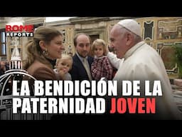 Francisco pide a los jóvenes no tener miedo a tener hijos