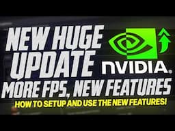 🔧 NVIDIA APP got a HUGE UPDATE with 1 Click GPU Overclocking & MORE *Upto 10% MORE FPS*✅