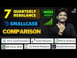 7 Top Smallcase Comparison💰 | Best Stocks to Buy now