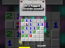 Minesweeper Iceberg - 1.5 click #shorts #minesweeper #iceberg #gaming #speedrunning #foryou #fyp