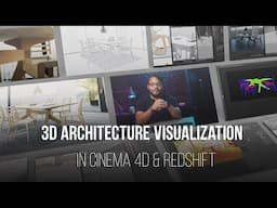 Interior 3D Architecture Visualization - Dustin Valkema