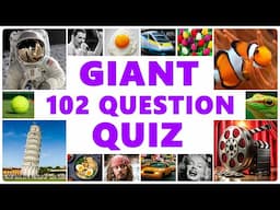 Giant Knowledge Quiz - 102 Questions For You (Easy + Medium)