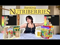 My Birds Taste And Rank EVERY Type Of Nutriberries Flavour  | Crunchy Noises Included