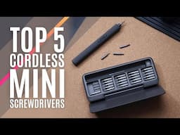 Top 5: Best Mini Cordless Screwdriver Sets of 2023 / Precision Electric Screwdriver, Smart Control