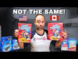 American vs. Canadian Cereal, Oreo’s and Pop Tarts Taste Test