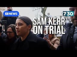 Matildas captain Sam Kerr appears in UK court charged with racially aggravated harassment | 7.30