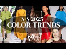 Color Trends Spring/Summer 2025: Pantone Predictions & Runway Insights