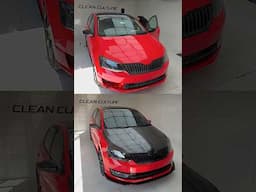 SKODA RAPID TRANSFORMATION !! #cleanculture #cardetailing #carpainting