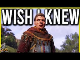 KINGDOM COME DELIVERENCE 2 - Wish I Knew Beginner Tips