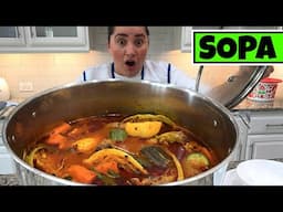 Sopa de res salvadoreña -  en 🇺🇸**USA**🇺🇸