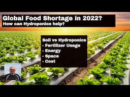 Global Food Shortage in 2022? Can Hydroponics help?