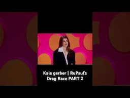 Kaia Gerber as a guest judge on the RuPaul’s drag race season 16 episode 9 part 2