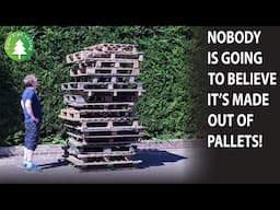 The Craziest Thing I've Ever Made Out Of Pallets.