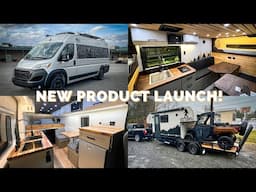 CUSTOM TOY HAULER TRAILER | OFF GRID CAMPING #mountaineervanworks #toyhauler #basecamper