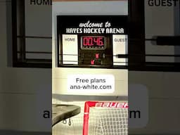 Every knee hockey player needs this #hockey #nhl #woodidea #diyplans #canadianwoodworking