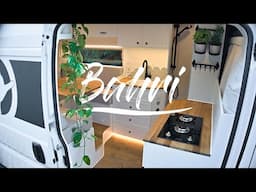 Luxury VAN TOUR with Shower 🚿 Lifting Bed 🛏️🔝Wifi 📶 | Solar | Off-Grid | Home-Office | Tiny Home