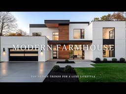 Elegant Simplicity: Redefining Modern Farmhouses for the Luxe Lifestyle