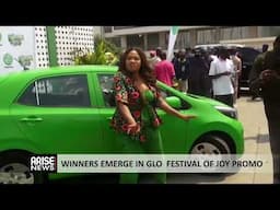 WINNERS EMERGE IN GLO FESTIVAL OF JOY PROMO