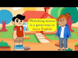 Watching movies is a great way to learn English ⏩ Improve English Speaking