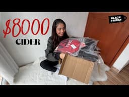 $8000 EN CIDER por el BLACK FRIDAY?? mega haul