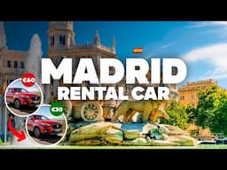 CAR RENTAL IN MADRID! Super Cheap at the Airport!