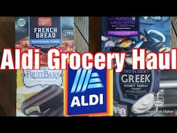 $150 BUDGET ALDI HAUL! PRICES AND MEAL PLAN!