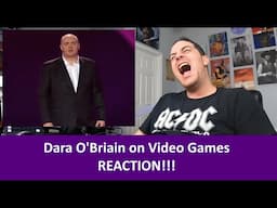 American Reacts Dara O'Briain - Video Games REACTION