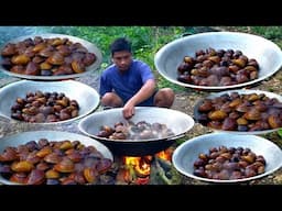 Buhay Probinsya Pag Luluto Ng isang Kawaling Bayuko At Gulay Na Talbos ng Kamoteng Kahoy | Bina...