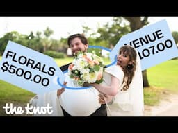 Our $9,557 Wedding for 50 Guests - How We Did It | Full Budget Breakdown | The Knot