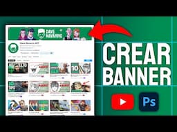 CÓMO HACER un BANNER para YOUTUBE en PHOTOSHOP