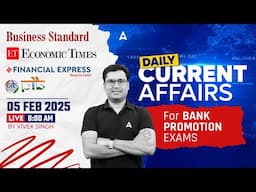 📅📰 Current Affairs 2025 | Daily Current Affairs Today | Bank Promotion Exams | Vivek Sir