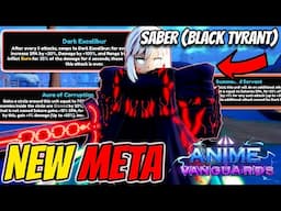 *NEW* INSANELY OP Unit Saber (Black Tyrant) Showcase | Anime Vanguards Udpate 3.5