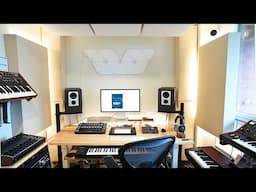 HOME STUDIO Setup 2024 (final studio tour before moving!)