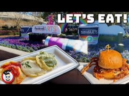 Eating at the Epcot Festival of the Arts | A WHOLE fried Crab Slider?