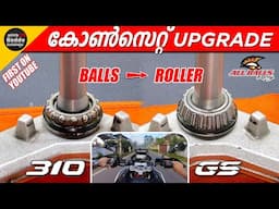 Cone Set Change 310 GS/R/RR/RTR | Tapered Roller Bearing installation | Ajith Buddy Malayalam