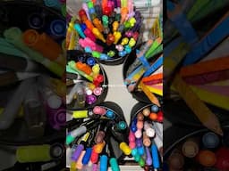 pens, markers, pencils oh my #stationery #markers #gelpens