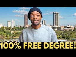 NO EXCUSES! Do This 100% FREE Degree!