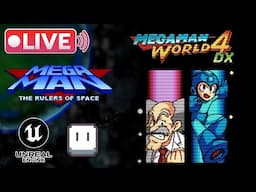 Project Update then playing Mega Man World 4 DX!