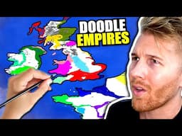 I Redrew the HISTORY of European Countries... (Drawing in Doodle Empires For 30 Minutes)