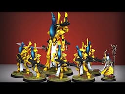 How to paint your Eldar army FAST AND GOOD - Paint a unit a day using this method!