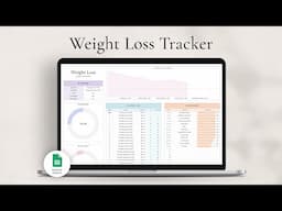 Weight Loss Tracker Spreadsheet for Google Sheets - Haye Ameri