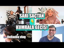 SARI SAÇTAN KUMRALA GEÇİŞ! ✨ GENÇLEȘTİM 😱