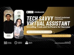 [FREE WEBINAR] Tech Savvy Virtual Assistant