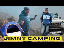 First Time Camping in Jimny: Mussorie Off-Road Journey #jimny #camping#OVERLANDING #jimnycamping