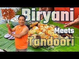 @ Home 🔥 Tandoori Chicken Infused Biryani-with Chicken & Eggs Tandoori meets Biryani fire vs flavour