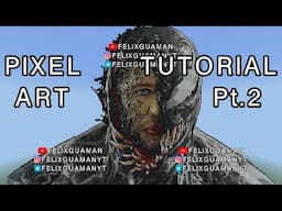 Minecraft Pixel Art Tutorial - Venom Part 2